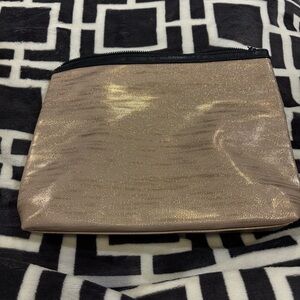 Lancôme Gold Shimmer Cosmetic Bag